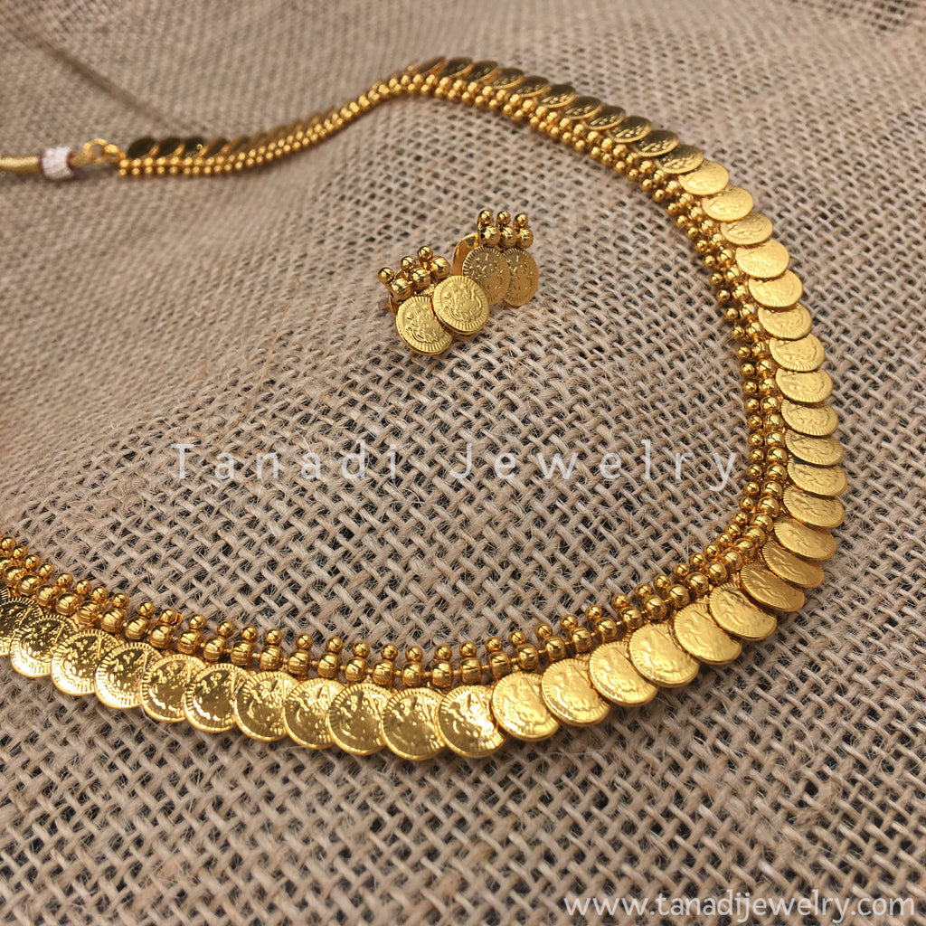 Long Coins Necklace