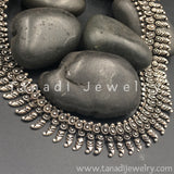 Long Oxidised Koiree Necklace - D2