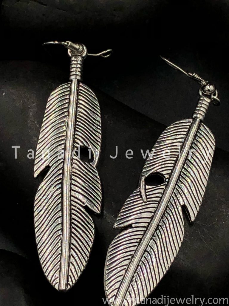 Trendy Oxidised Earrings - 11